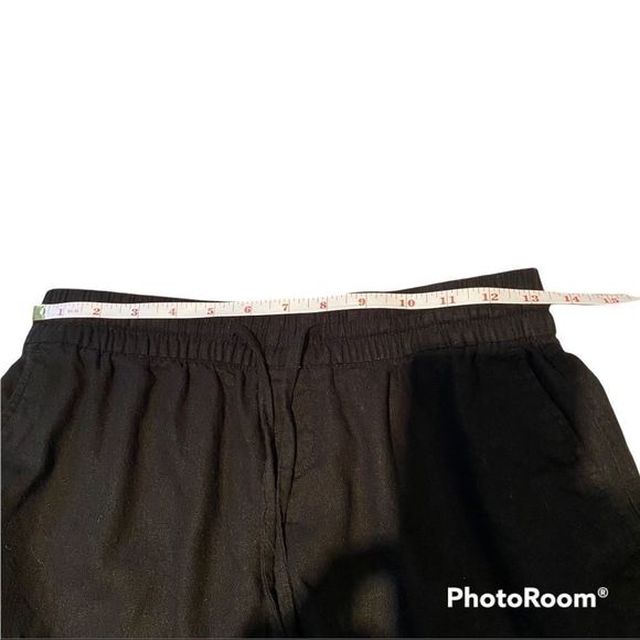 Old Navy Black Linen shorts size xs - Picture 5 of 7